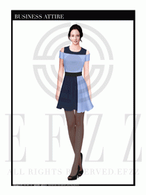 珠寶營(yíng)業(yè)員職業(yè)裝服務(wù)員制服1397