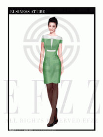 珠寶營業員職業裝服務員制服1421