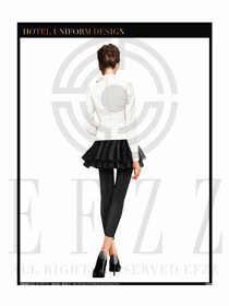 女時(shí)尚職業(yè)裝長袖襯衫設(shè)計(jì)圖241