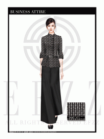 女時(shí)尚職業(yè)裝長(zhǎng)袖襯衫設(shè)計(jì)圖272