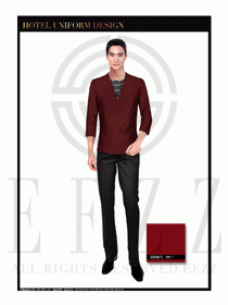 SPA會所服務生制服設計圖474