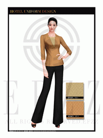 SPA會所服務生制服設計圖471