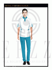 SPA會所服務(wù)生制服設(shè)計(jì)圖502