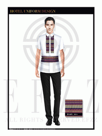 SPA會所服務生制服設計圖506