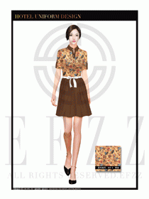 SPA會所服務生制服設計圖510