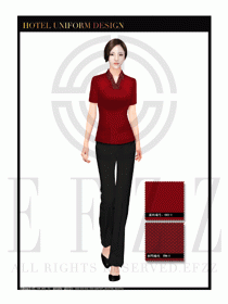 SPA會所服務生制服設計圖499