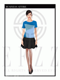 SPA會所服務生制服設計圖534