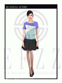 SPA會所服務生制服設計圖536