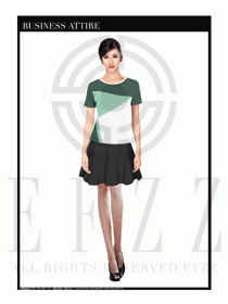 SPA會所服務生制服設計圖535