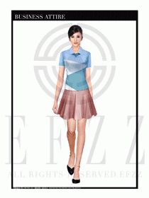 SPA會所服務生制服設計圖540