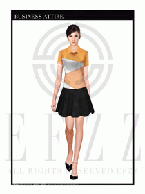 SPA會所服務生制服設計圖541