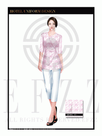 按摩技師美容師工作制服1262