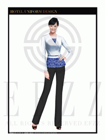 按摩技師美容師工作制服1276