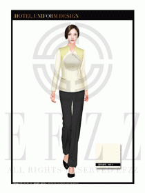 按摩技師美容師工作制服1285