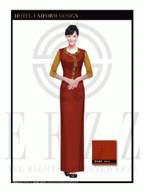 酒店民族特色制服設(shè)計(jì)圖132
