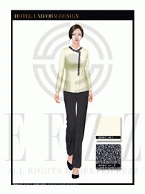酒店客房服務員制服設計圖529