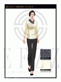 酒店客房服務員制服設計圖537