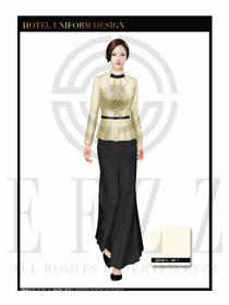 酒店制服西餐咨客服裝設(shè)計圖510