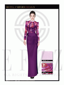 酒店制服西餐咨客服裝設計圖515