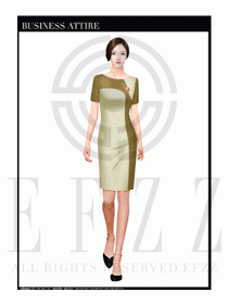 時(shí)尚促銷服務(wù)員服裝設(shè)計(jì)圖954