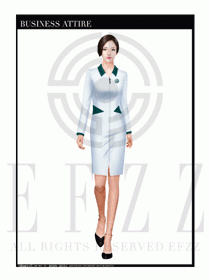 時尚促銷服務(wù)員服裝設(shè)計圖973