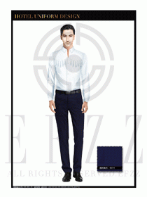 餐飲西餐服務(wù)員制服設(shè)計(jì)圖1159