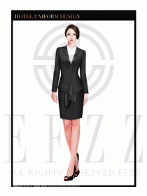 酒店總臺大堂服務員制服設計圖902