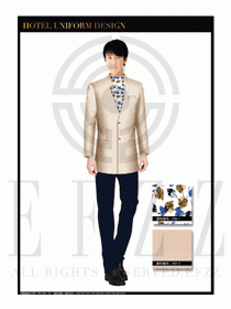 酒店總臺大堂服務員制服設計圖952