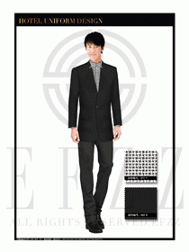 酒店總臺大堂服務員制服設計圖966