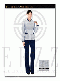 酒店保潔PA員工制服設計圖222