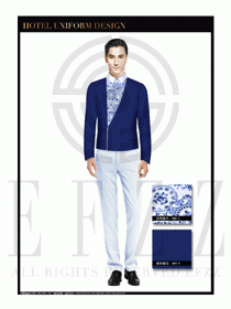 大堂總臺(tái)收銀接待員工制服295