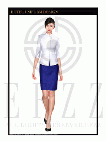 大堂總臺收銀接待員工制服336