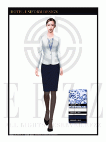 大堂總臺收銀接待員工制服345