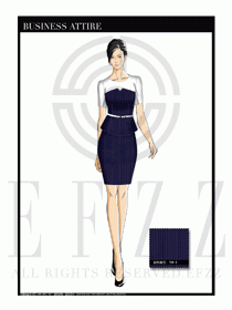 夏季時尚OL女裝職業(yè)裝設計圖546