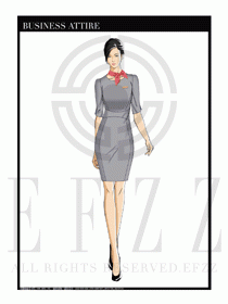 夏季時尚OL女裝職業(yè)裝設(shè)計圖575