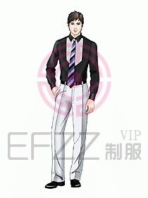 男裝長袖襯衫109