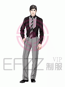 男裝長袖襯衫111