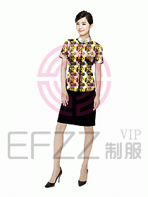 女裝短袖襯衫077