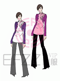 專柜營業員服裝458