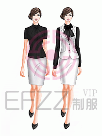 專柜營業(yè)員服裝492