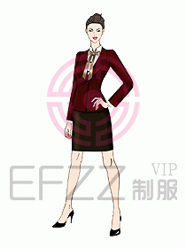 專(zhuān)柜營(yíng)業(yè)員服裝522