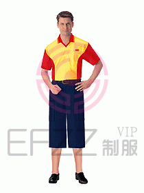 超市服務(wù)員服裝051