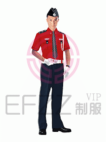保安服短袖制服034