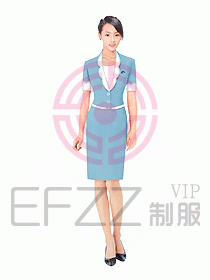 接待服務(wù)員服裝023