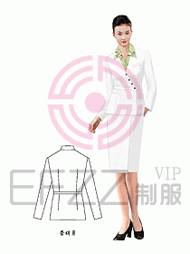 接待服務員服裝071