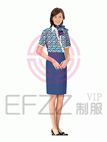 接待服務員服裝083