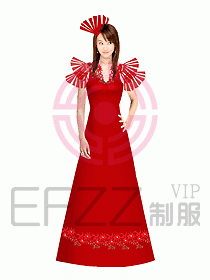 夜總會咨客服裝018