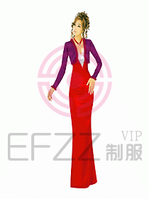 夜總會咨客服裝076