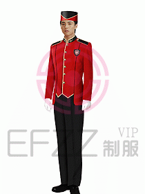 酒店門童制服122