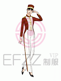 酒店門童制服146